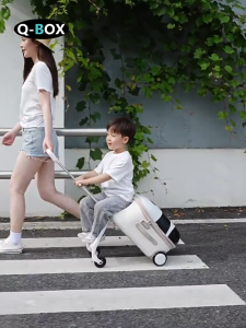 20 Inch Childrens Trolley Suitcase Student Kids Cute Universal Wheel SuitcaseFoldable Trolley Carry on Luggage