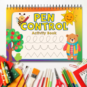 PEN CONTROL WRITING AND TRACING ACTIVITY FOR KIDS PRE-SCHOOLERS AND KINDERGARTEN