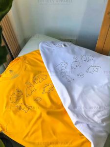Womens shirt Dinosaur Themed cotton T-Shirt