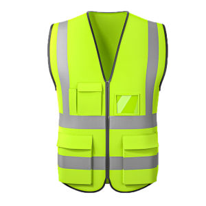 NUORUISIAN | Reflective Safety Vest Work Clothing Breathable Custom Logo