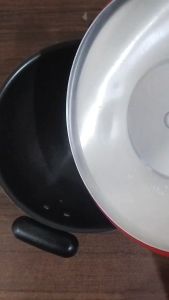 Maxim Mie Wok 17cm + Cover / Cetakan Kue Apem Selong teflon kitchenware