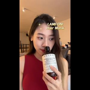 Bundle Set LAMFONI Root Strengthening Hair Shampoo Hair Mask Hair Tonic