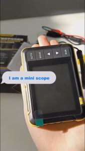 FNIRSI DSO152 Handheld Pocket-size Digital Oscilloscope Kit 2.4" TFT SMD Soldered + Acrylic DIY Case Cover Shell