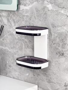 youqin | Double Layer Wall Mount Draining Soap Storage Rack