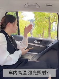 New 2 Layers escopic Magnetic Car Window Shades Mosquito Net Sun Cover Uv Protection Block Mesh Curtain for Kids Baby