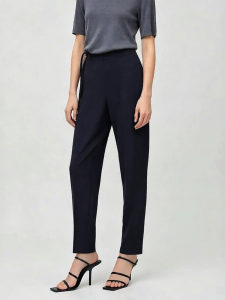 AMII | Summer New Style Commuter and Workwear Sash Tied Tapered Pants