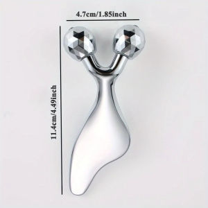 4-in-1 Face Roller & Gua Sha Tool for Women Facial Massager for Puffiness Reduction Anti-Aging Skin Tightening Beauty Spa Tool