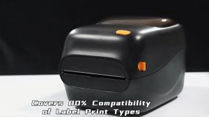 Soonpos 4 inch Barcode Waybill Printer Thermal Sticker Label Maker 20-110mm width Paper House Suitable for 4*6 4*4 shipping logistics Labels Price Tag Support black mark printing