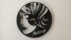 ĐỒNG HỒ TREO TƯỜNG KIM TRÔI KHÔNG TIẾNG ĐỘNG TRANG TRÍ TIỆM MAKEUP