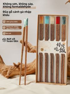 Đũa Gỗ Chống Khuẩn Chống Mốc Không Sơn Không Sáp