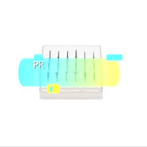 Dental Diamond Bur Bur Dental High Speed Kotak Bur Set 24 Jarum Pemutar + Kotak Jarum Pemutar