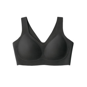 SUJILIANGPIN | Seamless Sports Bra Invisible Seamless Vest Style Gathered Reduces Side Boobs