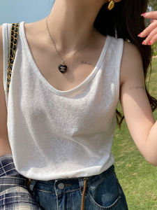 LANMENGYA | Loose Summer Cotton Linen Tank Top