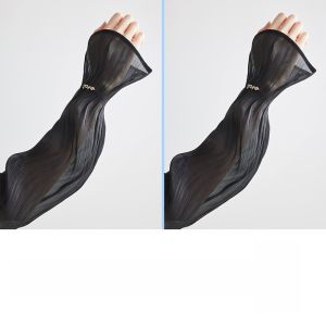 miiow | Womens Ice Silk UV Protection Sleeve Covers Summer Driving Cycling Arm Protector New 2025 Style MiiOW Cat Person Brand