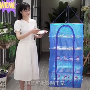 Lồng Lưới Phơi Khô Thực Phẩm Chống Côn Trùng Có Thể Gấp Gọn