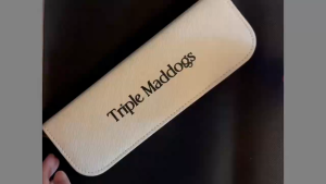 Triple Maddogs ซองหนังใส่กรรไกรกรูมมิ่ง 1 เล่ม ใส่ได้ถึง 7.5 นิ้ว กันน้ำ หนังพรีเมียม