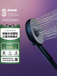 Kohler Water Symphony Multi-Functional Bionic Handheld Shower Head No Water Pressure Limit Modern Minimalist Style Shower Spray