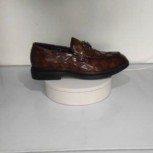 Prelesty Sepatu Pantofel Pria Klasik Fashion Hitam Coklat Formal Kasual Kulit  Kerja Kantor Tanpa Tali Kuliah Murah Keren 326