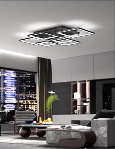Modern LED Ceiling Lights High quality Tricolor Dimmable With Remote Control Energy Save Living Room Light Bedroom Light LED Ceiling Lamp