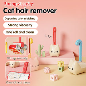 Hair Remover Roller Can Be Torn off to Stick to Clothes and Bed Hair Roller Brush Replacement Roll Paper Hair Sticking Artifact Hair Roller Cat Hair Remover
