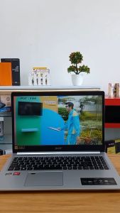 Acer Aspire 5 A515-45-R958 with AMD Ryzen 7-5700U / 24 GB DDR4 RAM / 512 GB SSD / Layar 156" Full HD IPS / Backlit keyboard / Fingerprint / Windows 11 Original