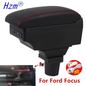 For Ford Focus Mk1 Armrest Box for Ford Focus Car Armrest Box Center Storage Box Interior Dedicated Retrofit Car Accessories