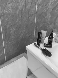 Sink Storage Rack/U-shaped Faucet Shelves/ No Drill Bathroom Sink Storage Rack