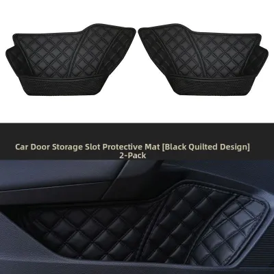 SHUALAODA | RHD Compatible BYD M6 Car Door Storage Box and Mat for Modification Interior Protection