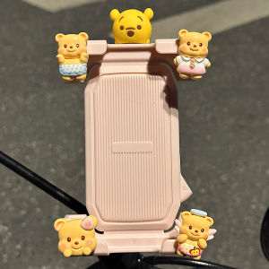 Kuromi Womens Anti-shock Mobile Phone Holder for Electric Bicycles Navigation Riding Bracket Delivery Rider Battery Bike