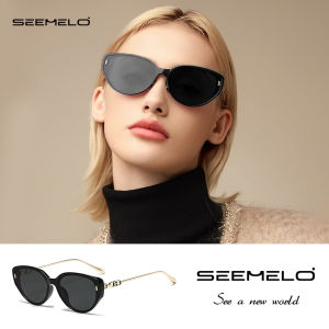 SEEMELO Fashion Sunglasses Retro Cat Eye Sunglasses Women Mens Driving Sunglasses UV400 Sun Protection Sunglasses Shopping Travelling Cycling Riding Running Fishing Sunglasses