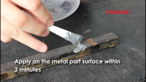 (Dán Mọi Vật Liệu) Keo Dán Đa Năng AB Epoxy 2 Thành phần Dán Sắt Nhựa Gỗ Bê Tông Siêu Dính Nhanh Khô (56g/Bộ)
