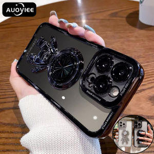 AUOVIEE 3D Astronaut Phone Case For iPhone 14 13 12 11 X XS Max XR 7 8Plus Clear Shockproof Soft Cover
