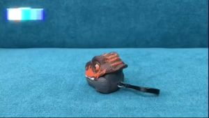 Daebak Gantungan Kunci Dinosaurus Gigit Jari Pullback