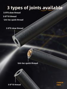 Konllen | Black Technology Carbon Fiber Pool Cue