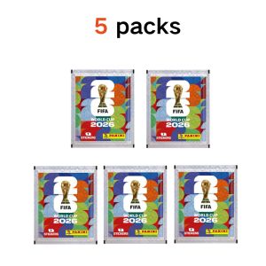 Panini | Panini FIFA World Cup 2026 Official Sticker Box Sealed Hobby Box Collectible Soccer Stickers for Album Collection Football Fan