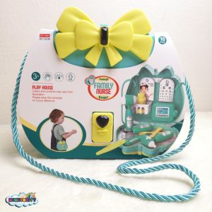 PLAYMATE SHOULDER BAG SET FAMILY NURSE LEISURE TIME SISTER PARTY & OUTDOOR