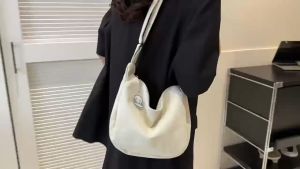 abc bag4009 Korean Fashion Canvas Sling Shoulder Bag for Women