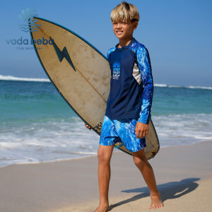 VODABEBA | Long Sleeve UV Protection Swimwear Set for Teenagers