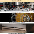 Anemometer Air Wind Speed Gauge Digital Anemometro Thermometer Wind velocity Meter Windmeter 30m/s Temp Test Tool. 