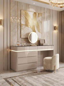 Luxurious Vanity Table with Jewelry Storage