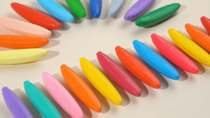 LOCAL SHIPPING Jar Melo Mess Free Beeswax Crayon 24 Colours for toddlers Peanut Crayon Safe for Baby non toxic