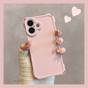 Apple 15/16Promax Phone Case 13New iPhone14 Four Corners Anti-Fall Lanyard Hole 12Simple High-End 11Creative 13Pro Couple Model 15Pro Anti-Fall Lens Full Cover