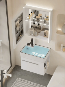 LANGXIANG | Stainless Steel Compact Bathroom Cabinet 60cm