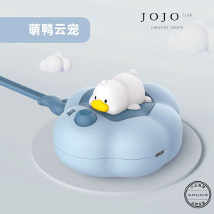 USB ชาร์จมืออุ่นJOJOS L PDtakeถุงบำบัดความร้อนรูปทรงลูกพลับสำหรับใช้ประจำวัน การ์ตูน ดีไซน์