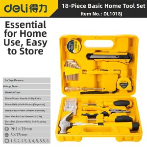 deli | Home Multi-functional Electrical Maintenance Tool Set