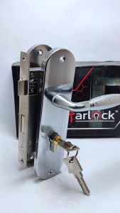 Kunci Pintu kamar Ukuran 20cm tanggung (ASLI HARLOCK) Kunci Pintu Kamar Handle kotak Model Minimalis