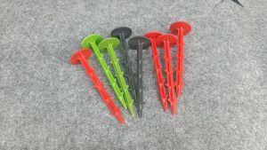 Combo 200 ghim nhựa 14cm ghim màng phủ phủ hoặc ghim bạt chống cỏ