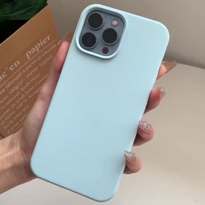 Ốp Điện Thoại Silicon Lỏng Cao Cấp Cho iPhone 15/14/13/12 Pro Max Mini XR X XS 8 7 6 Plus - Vỏ Mềm Chống Sốc Với Tính Năng Chống Xước