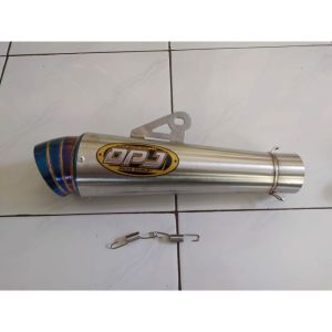 Knalpot DPJ Ujung Blue Beat fi Mio sporty Mio soul Scoopy