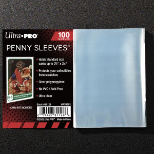 35PT Ultra Pro 100 Pcs 2-1/2 X 3-1/2 Penny Sleeves Ultra Clear Viewing Ideal Sleeves For Sports Cards PKM/Magical Trading Cards